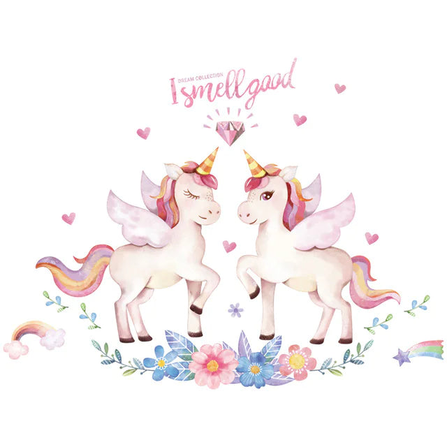 Magical Unicorn Wall Decals for Children