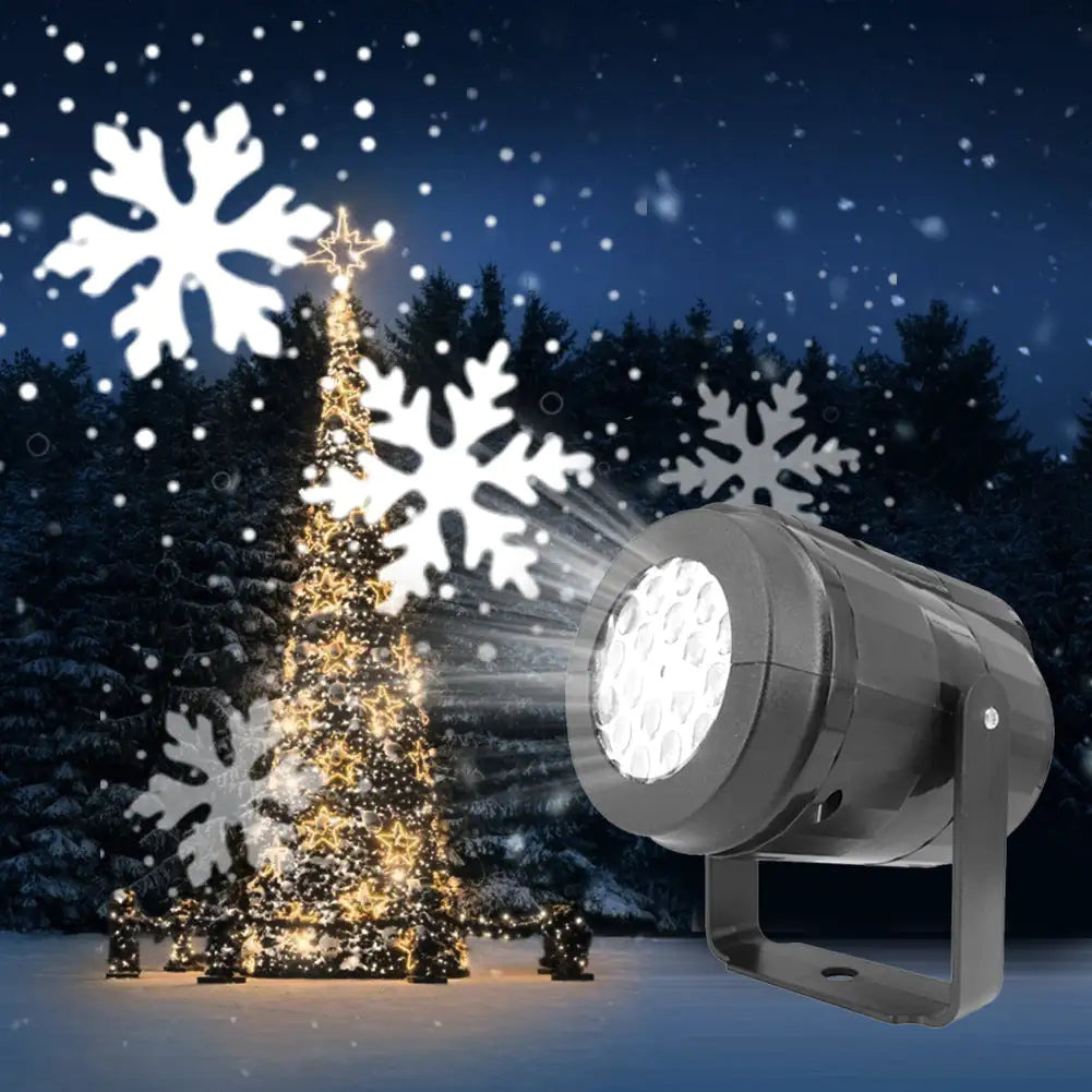 Festive Snowflake LED Projector