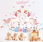 Magical Unicorn Wall Decals for Children