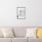 Contemporary Metal Silhouette Wall Art