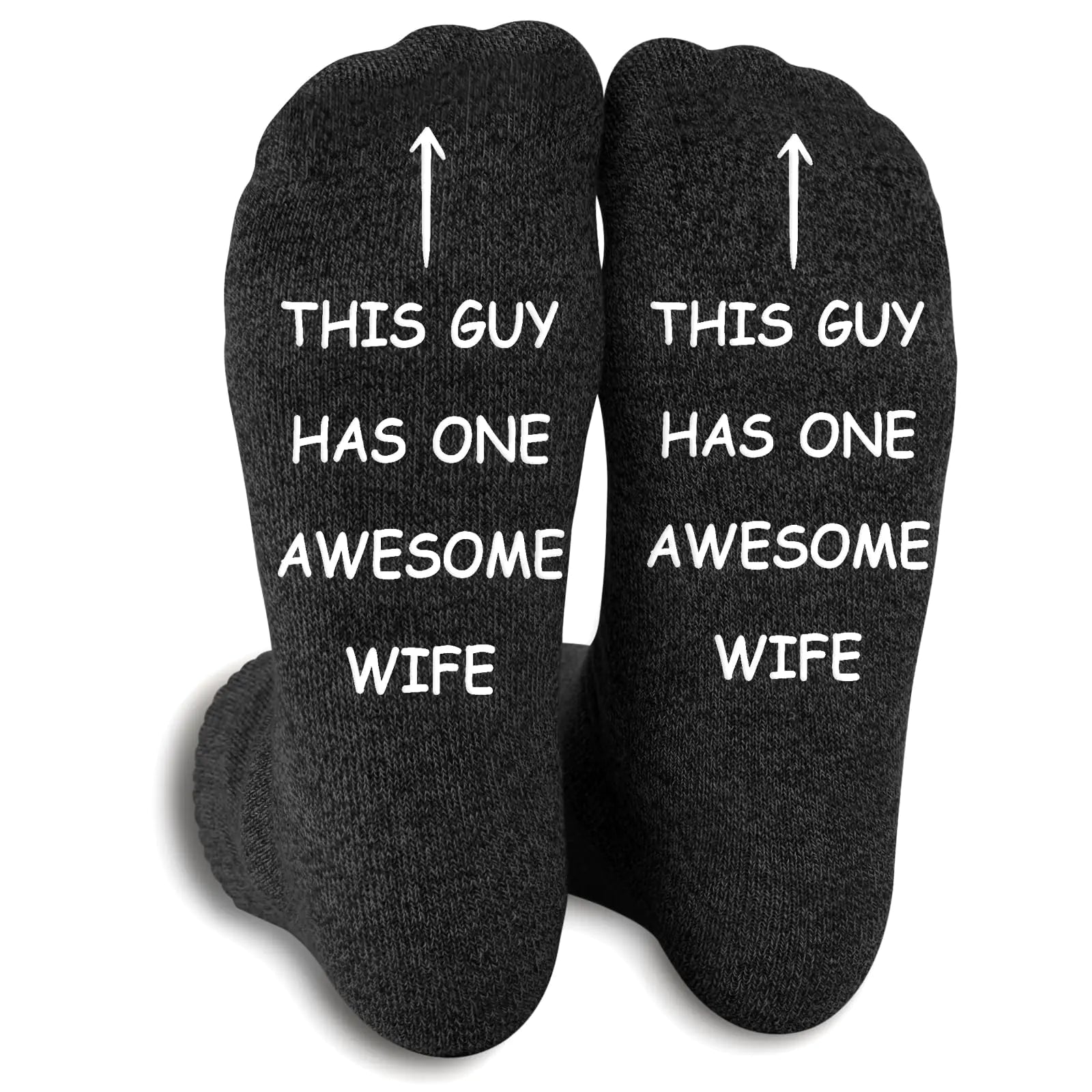 Men's Humorous Non-Slip Socks for Special Occasions